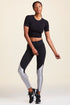 CAPTAIN ANKLE TIGHT - BLACK/SILVER